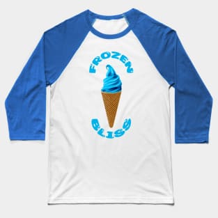 Frozen Bliss 2 Baseball T-Shirt